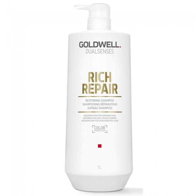 Dualsenses Rich Repair Restoring Shampoo Litre Goldwell