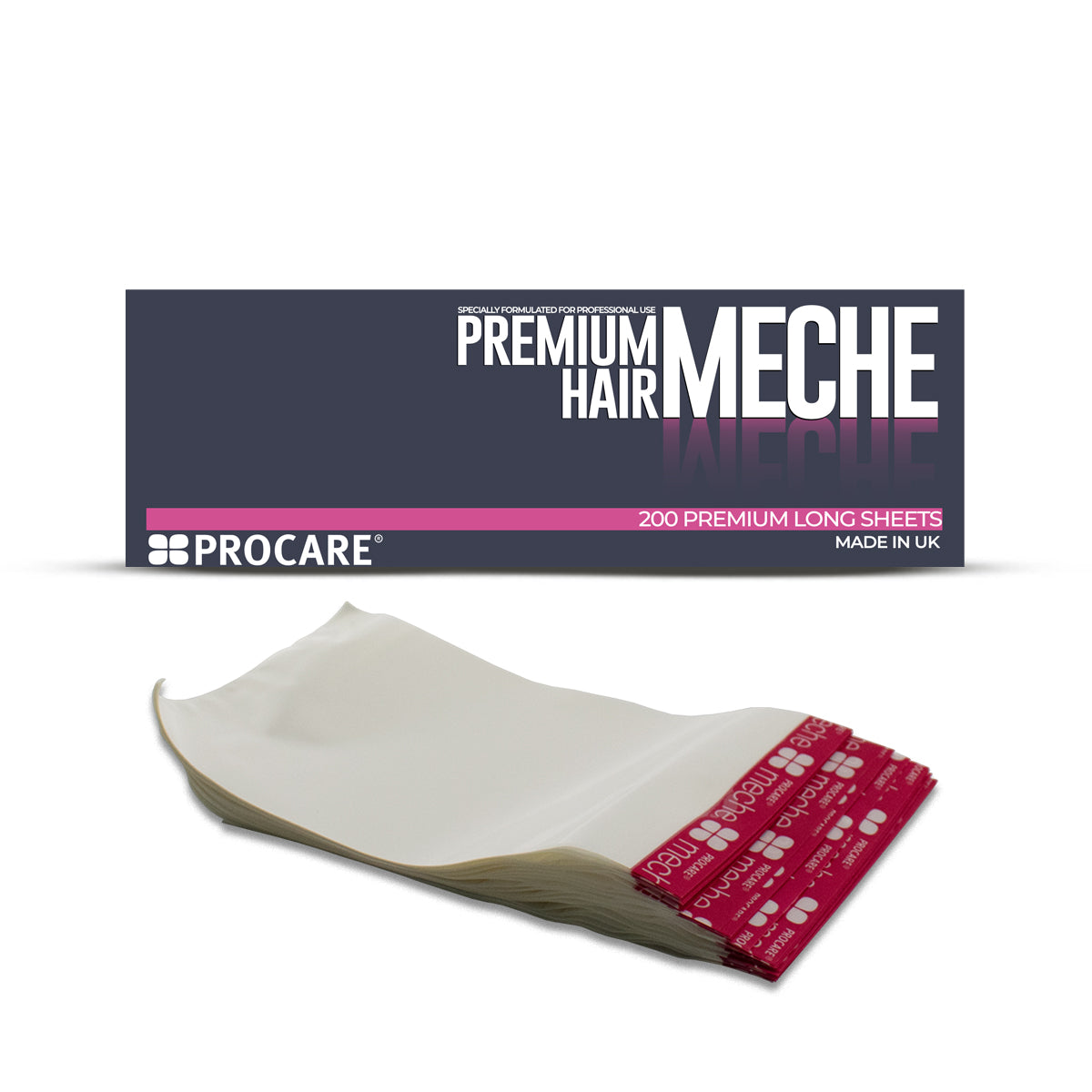 Premium Meche Long 200 Sheets Procare