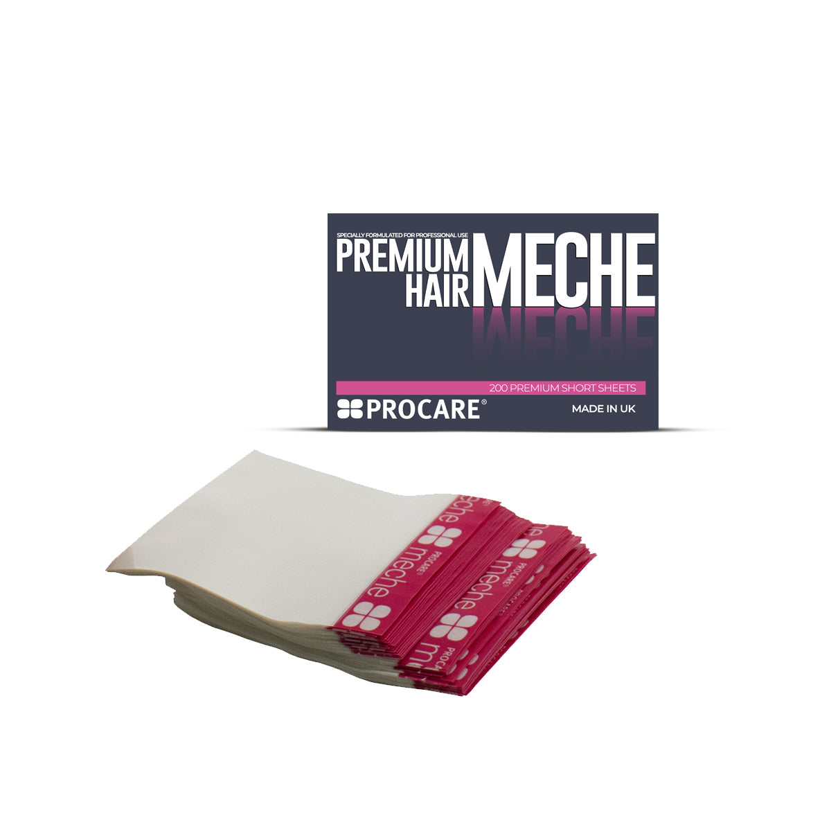 Premium Meche Short 200 Sheets Procare