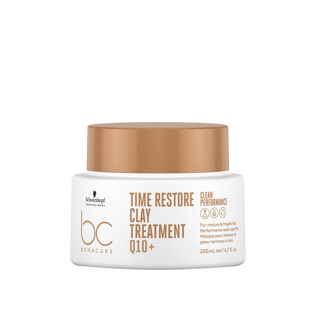 Bonacure Q10+ Time Restore Clay Treatment Schwarzkopf 200ml