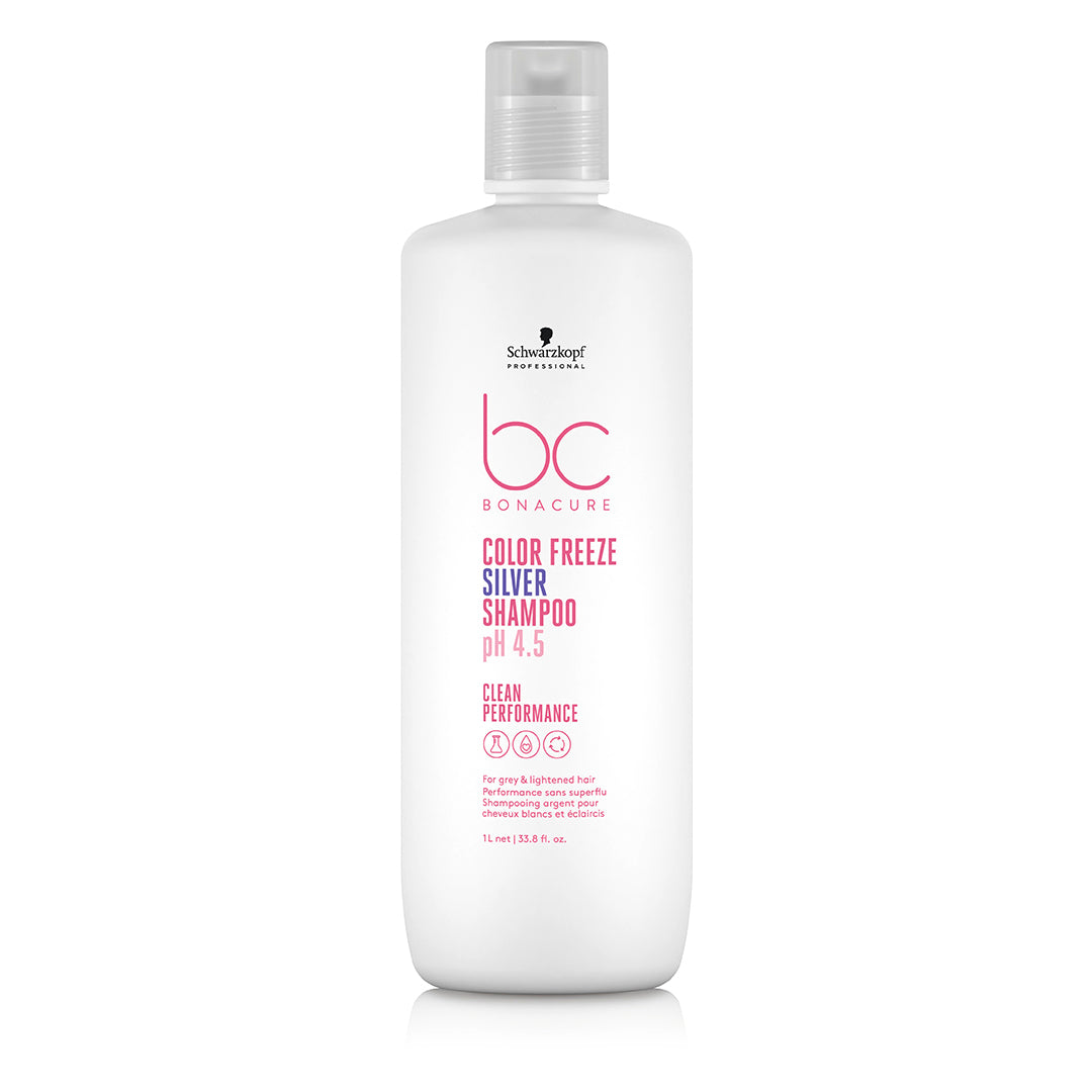 Bonacure PH4.5 Color Freeze Silver Shampoo Schwarzkopf Litre