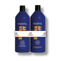 Brass Off Blue Shampoo & Conditioner 1 Litre Duo Matrix