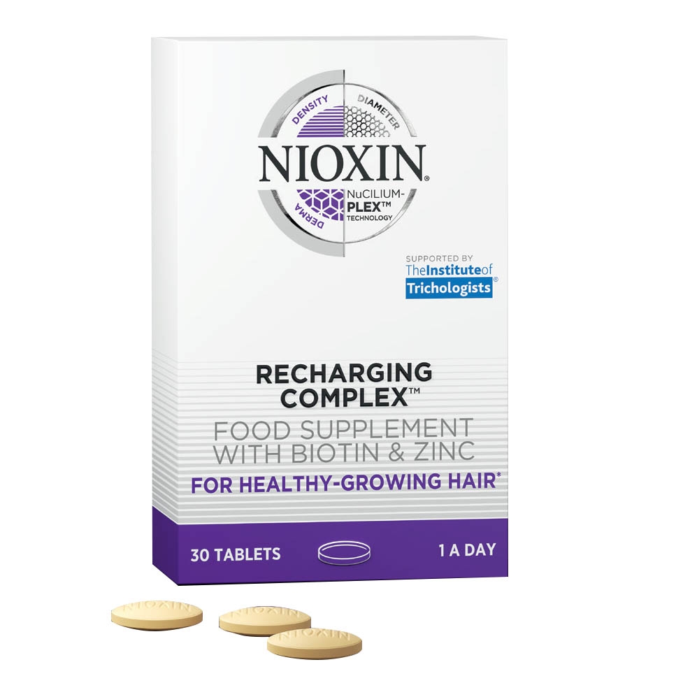 Nioxin Recharging Complex Hair Growth Supplement (30 Tablets) Direct