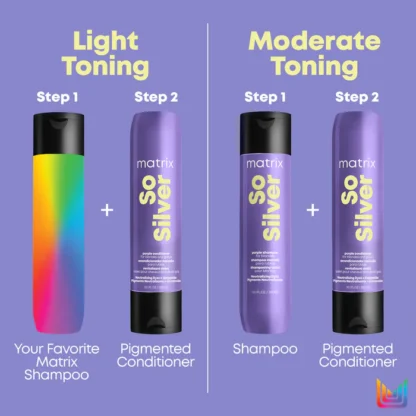 Matrix So Silver Pigmented Conditioner 1L - Image 4